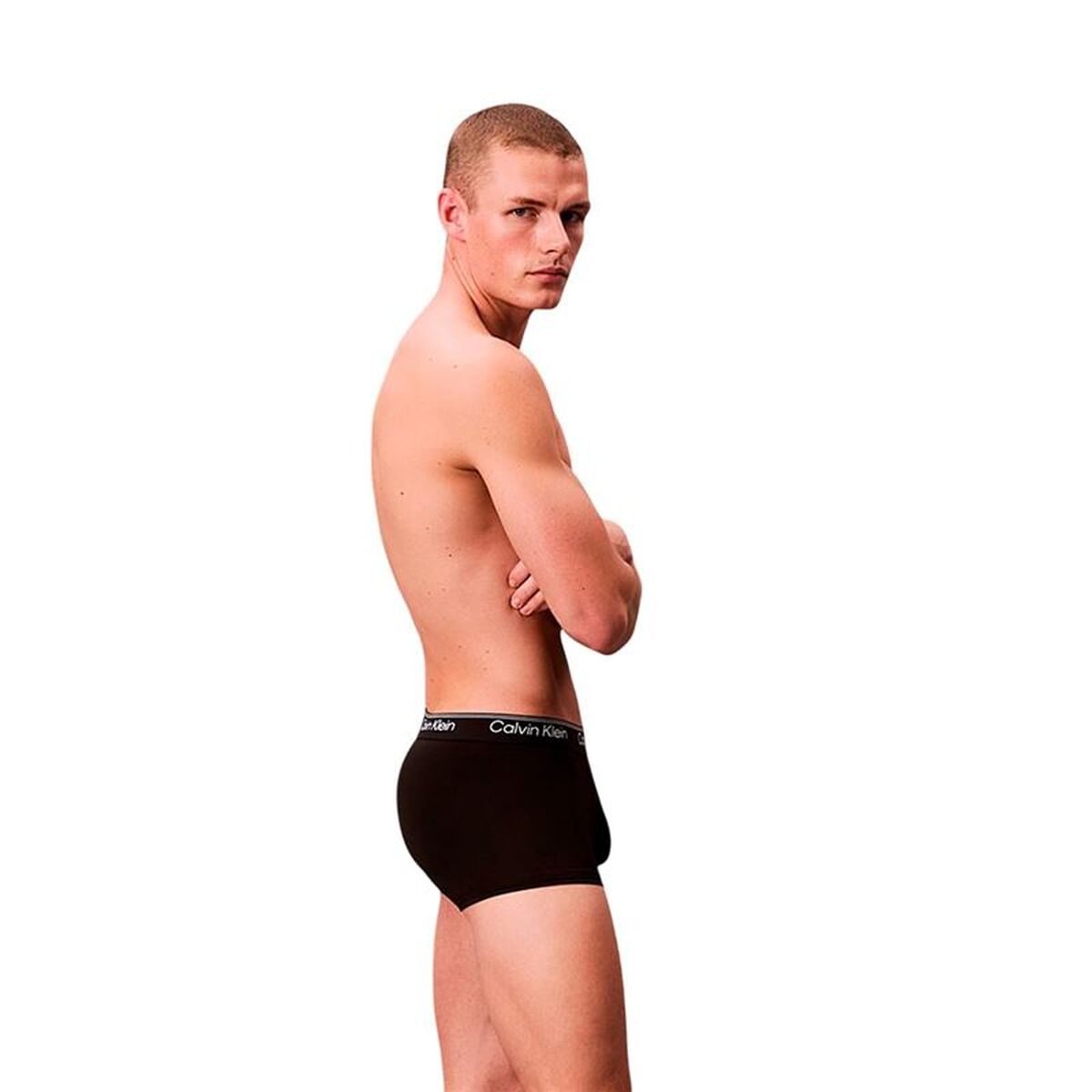 Herren-Boxershorts Calvin Klein Schwarz 3 Stücke
