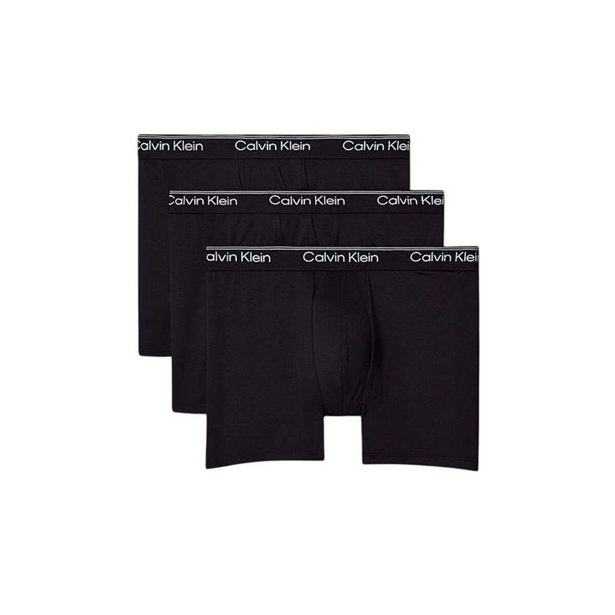 Herren-Boxershorts Calvin Klein Schwarz 3 Stücke