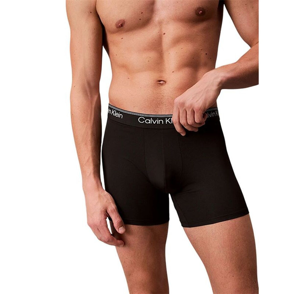 Herren-Boxershorts Calvin Klein Schwarz 3 Stücke