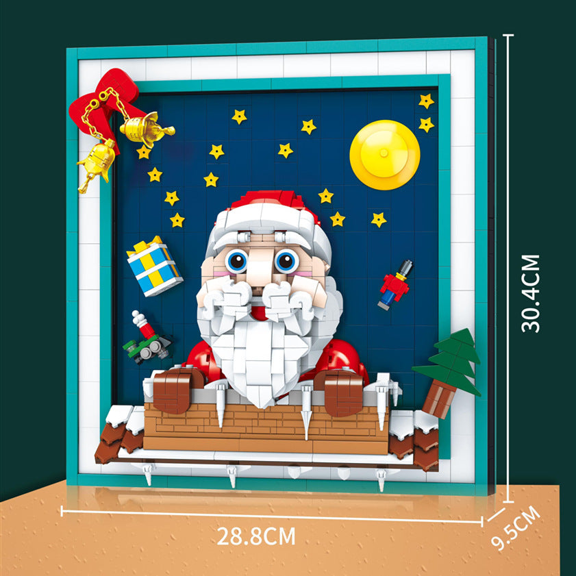 Weihnachts-Bilderrahmen Bausteine – Bild 2 | LuxeStyle