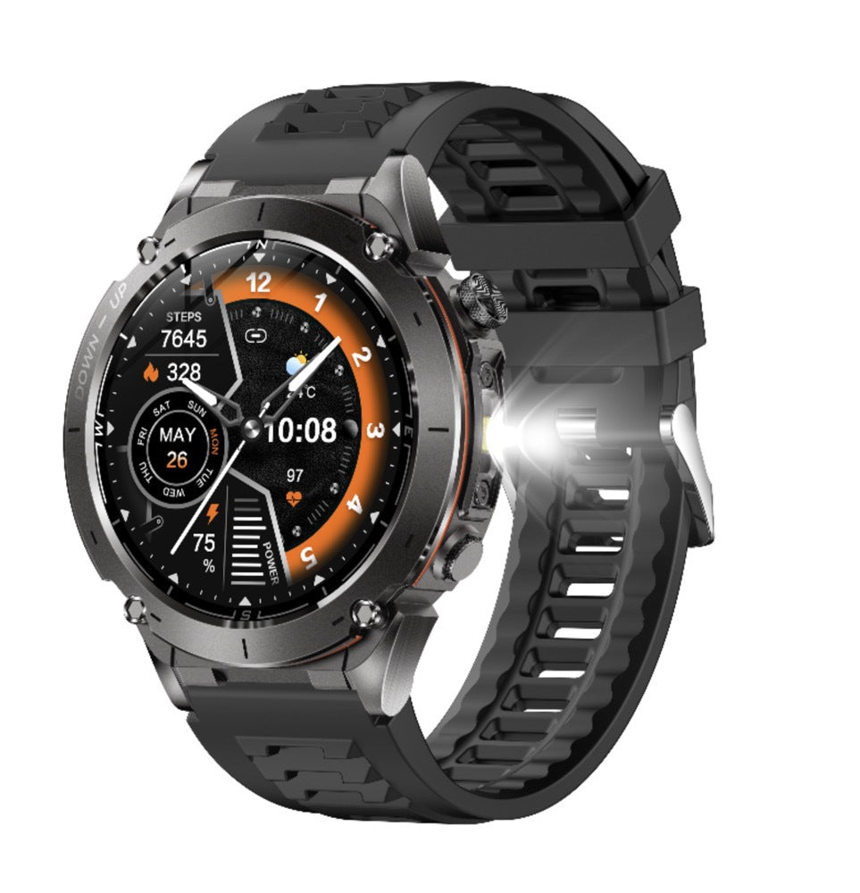 Smart-Armbanduhr mit Herzfrequenz- und Blutsauerstoffmessung