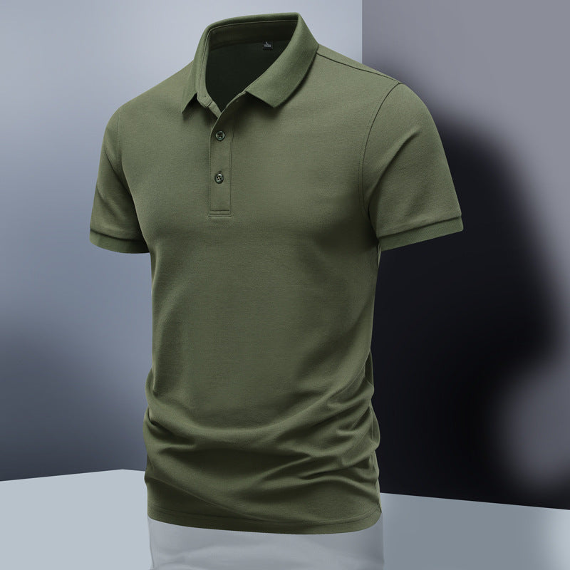 Legeres Kurzarm-Polohemd mit Revers