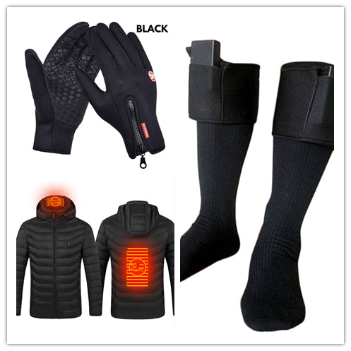Wasserdichte Winterhandschuhe mit Fleece und Anti-Rutsch
