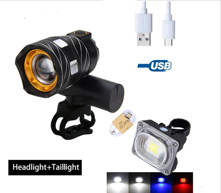USB-Fahrradlicht Set – Bild 3 | LuxeStyle