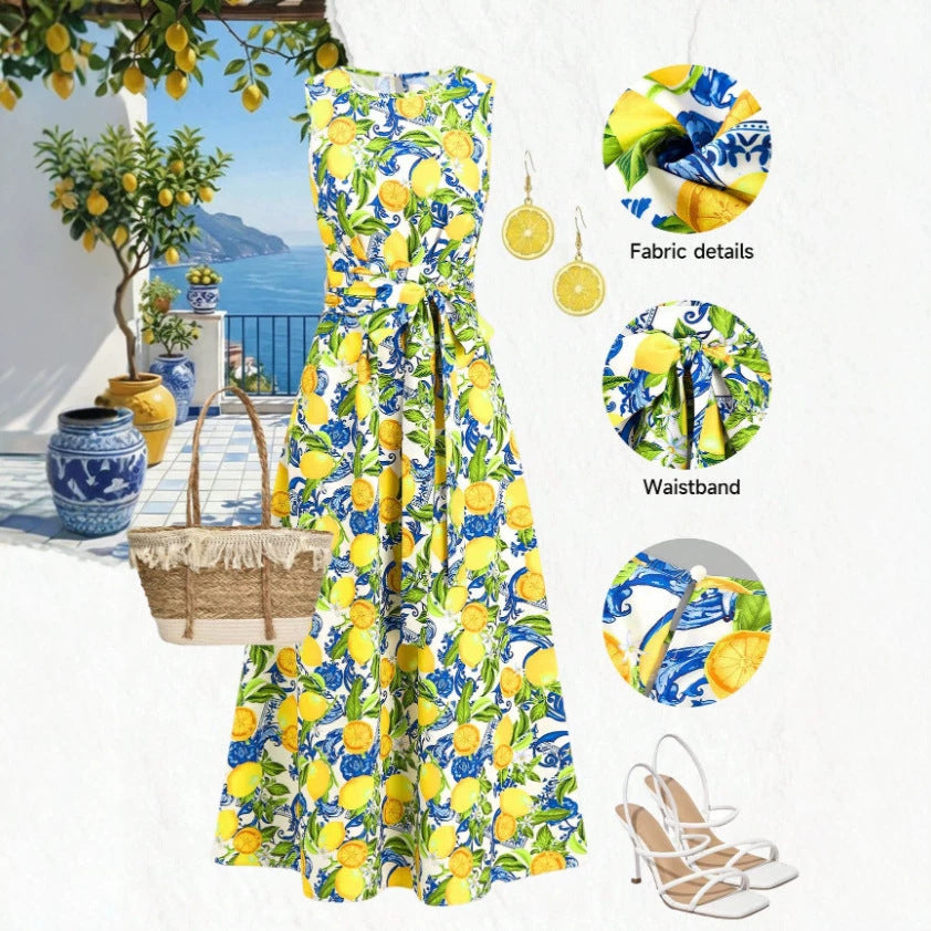 Boho Blumen Resort Maxikleid – Bild 7 | LuxeStyle
