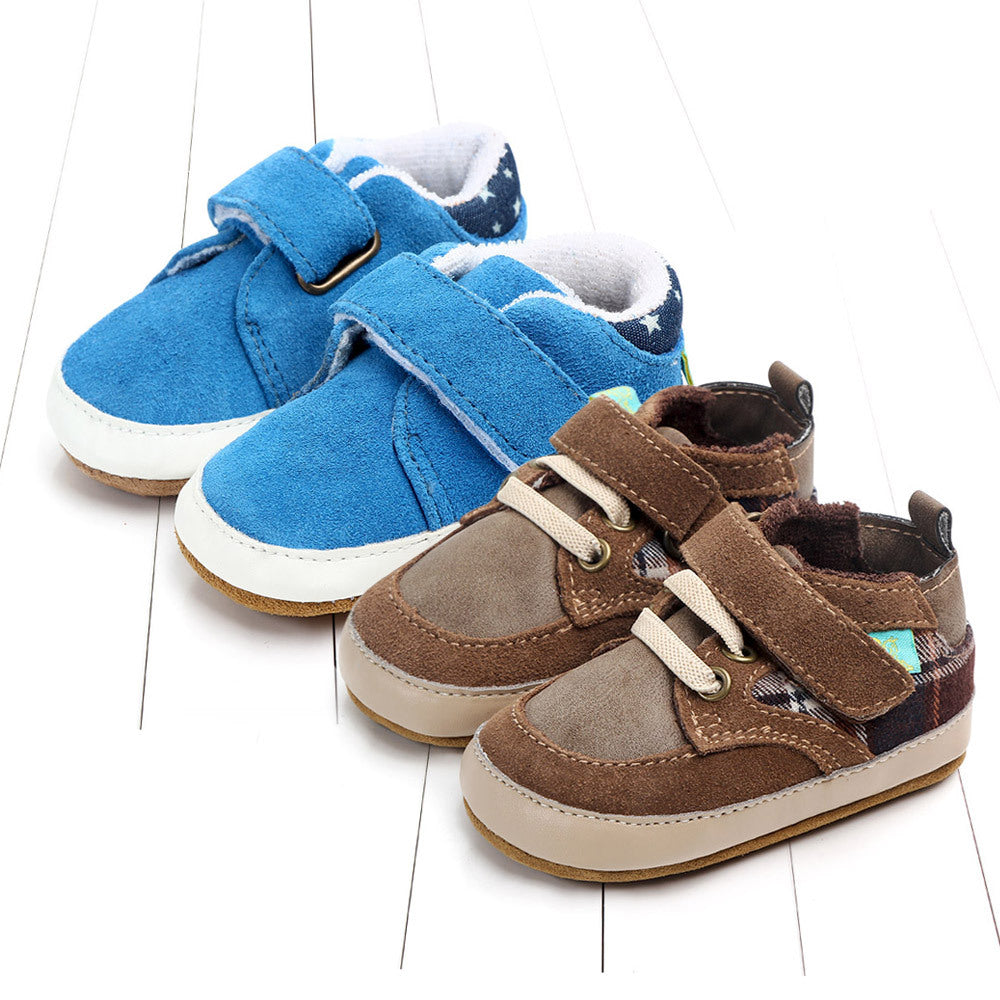 Lammleder-Babyschuhe mit Klettverschluss | LuxeStyle