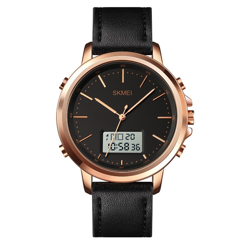 Elektronische Armbanduhr mit Dornschliesse – Bild 6 | LuxeStyle
