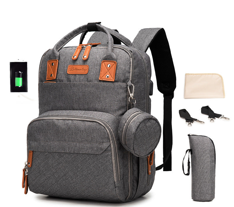 Multifunktionale Wickeltasche mit grossem Volumen – Bild 2 | LuxeStyle