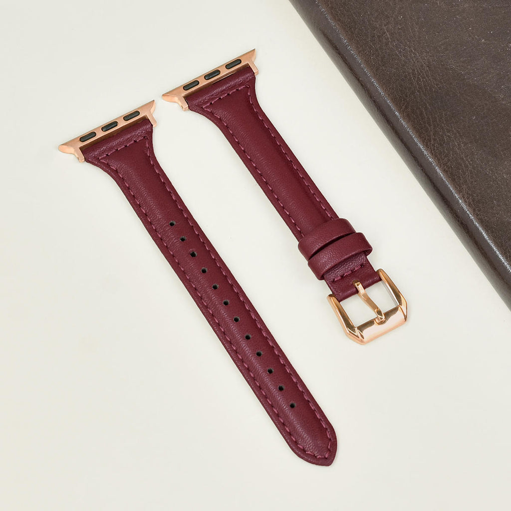 Retro Lederarmband für Apple Watch