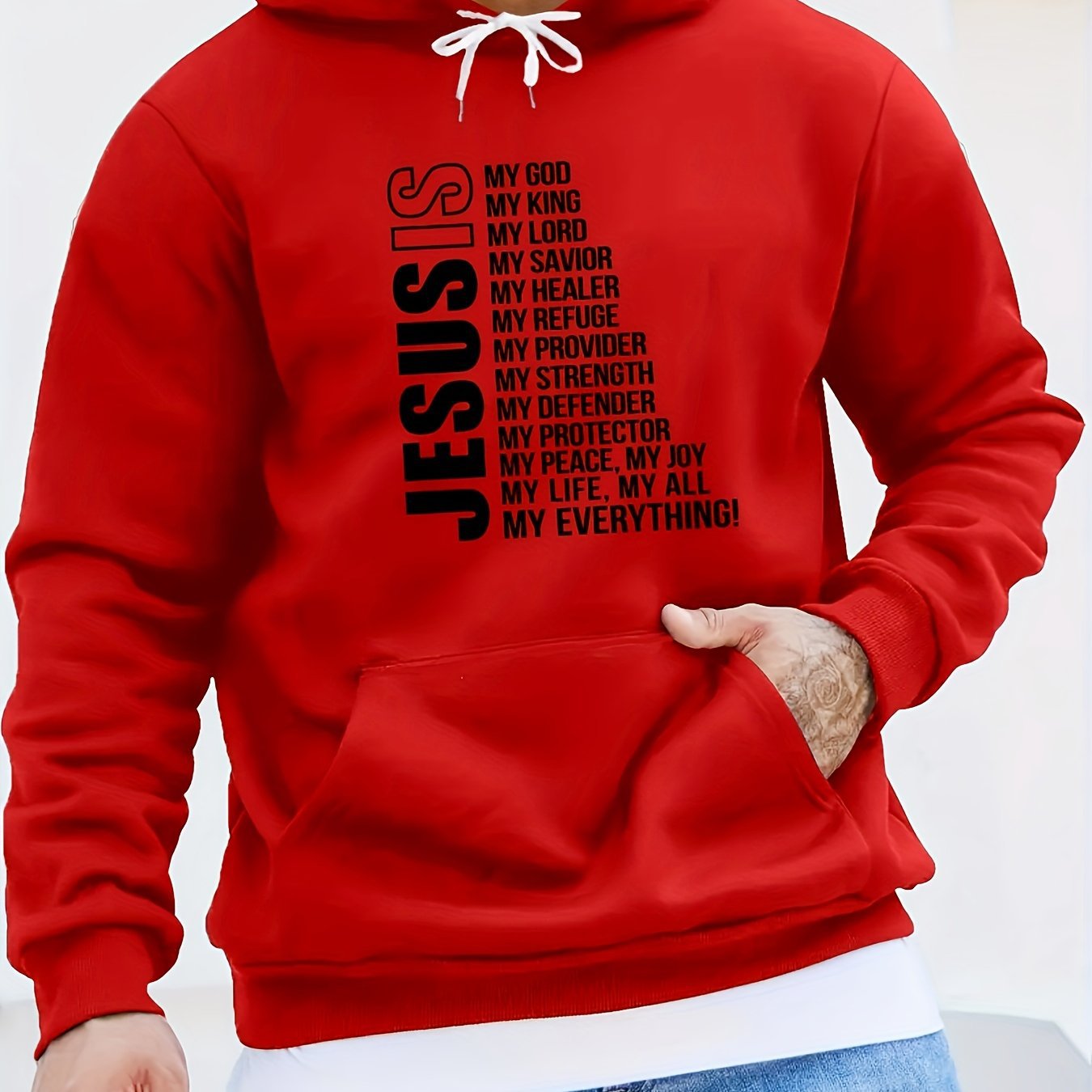 Kapuzenpullover mit Tasche