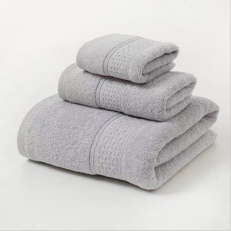 6-teiliges Badtuch-Set aus Baumwolle