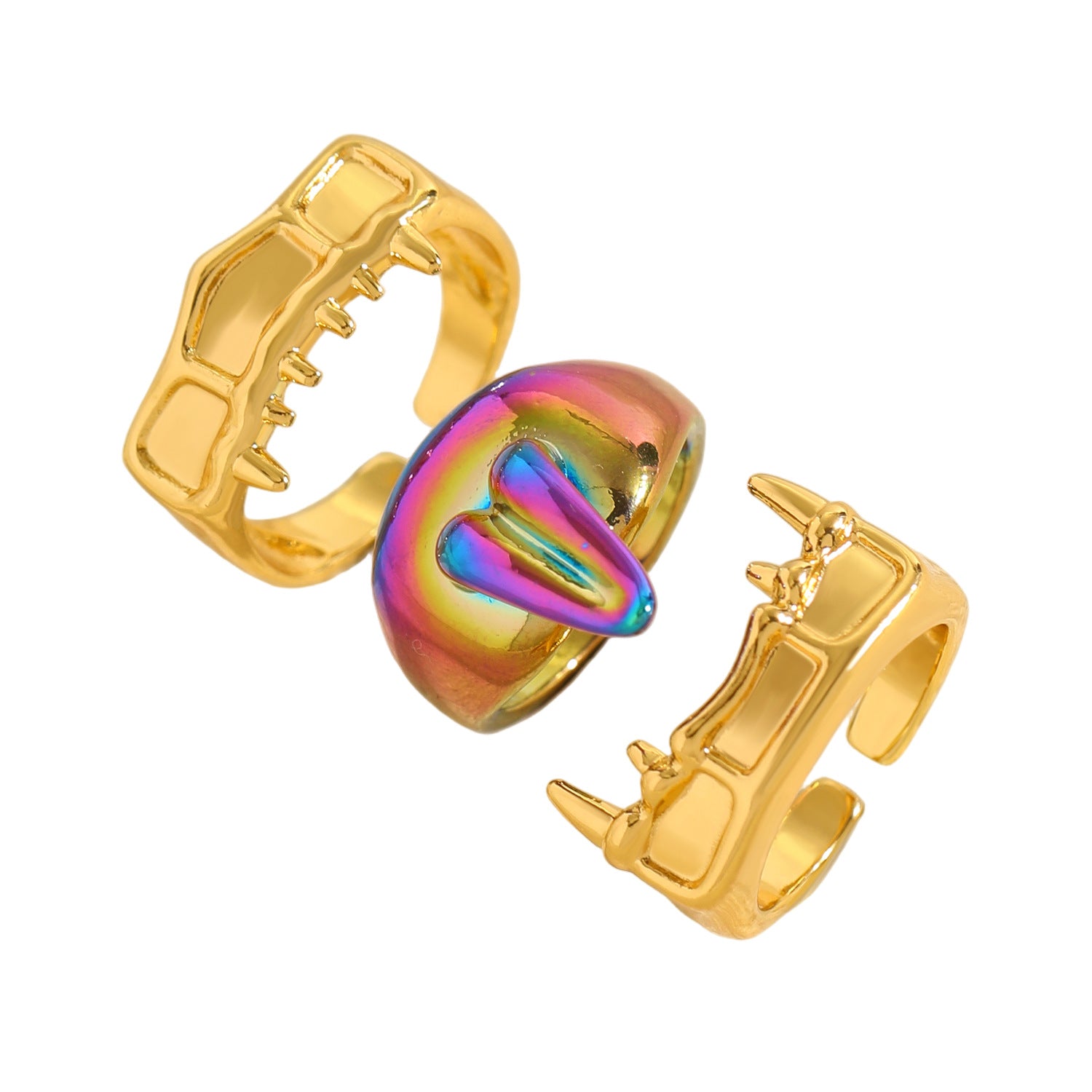 Punk-Fang-Ring-Set