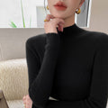 Eleganter Rollkragenpullover aus Wolle