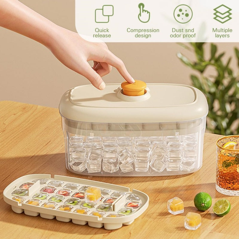 Eiswürfelform-System mit Druckknopf – Ansicht 5