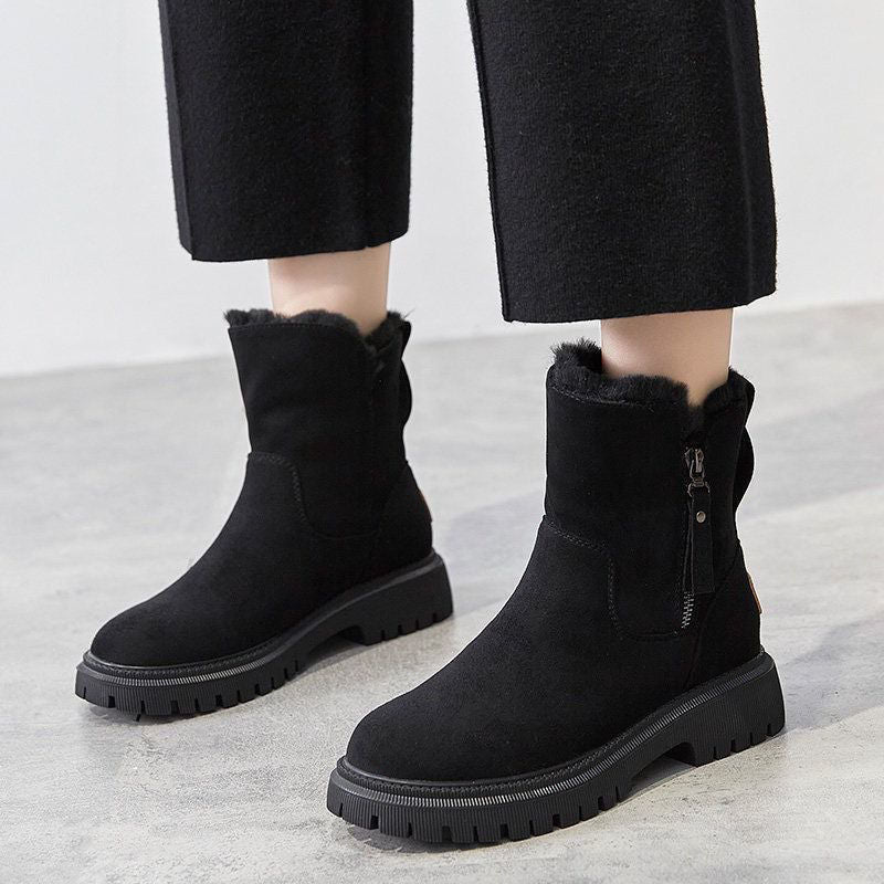 Dicke isolierte Snow Boots mit Sherpa Futter – Bild 4 | LuxeStyle
