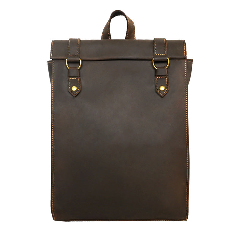 Vintage Rucksack aus Echtleder – Bild 2 | LuxeStyle