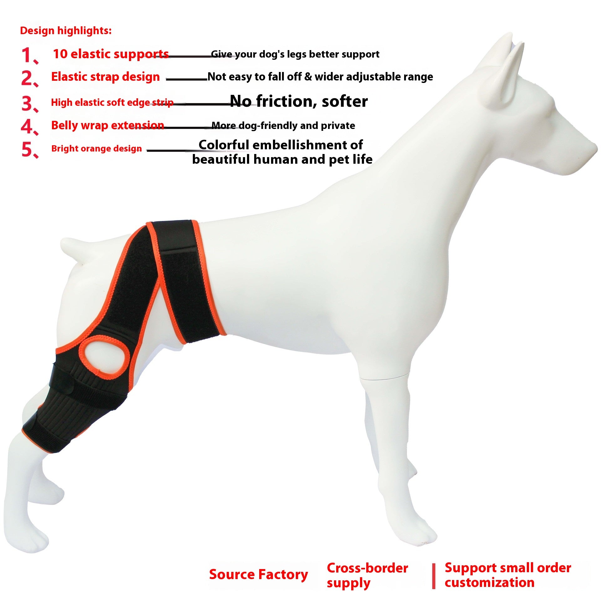 Kniebandage für Hunde