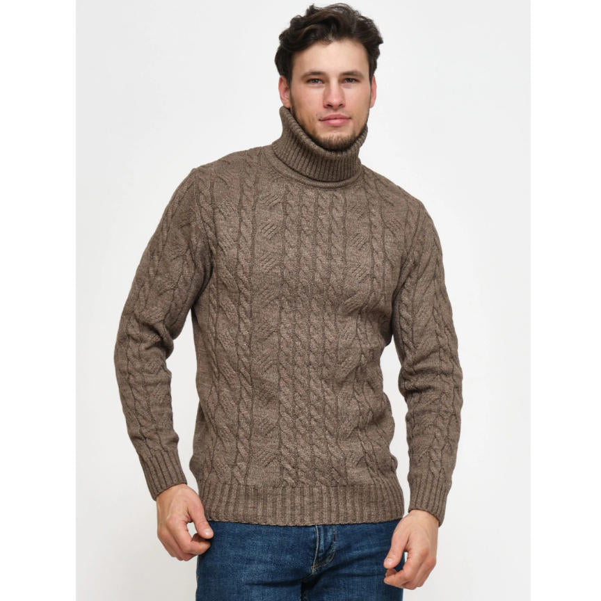 Herren Strickpulli Plusgrößen