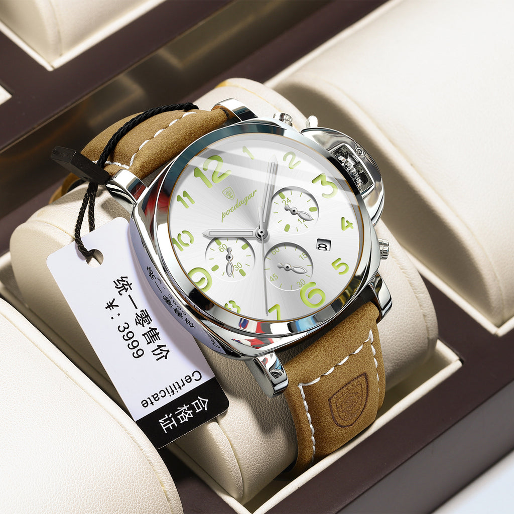Herren-Armbanduhr im sportlichen Design