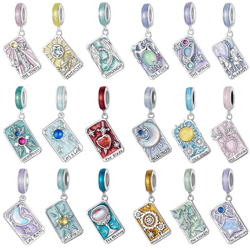 Retro Tarot-Anhänger aus 925er Silber – Bild 1 | LuxeStyle