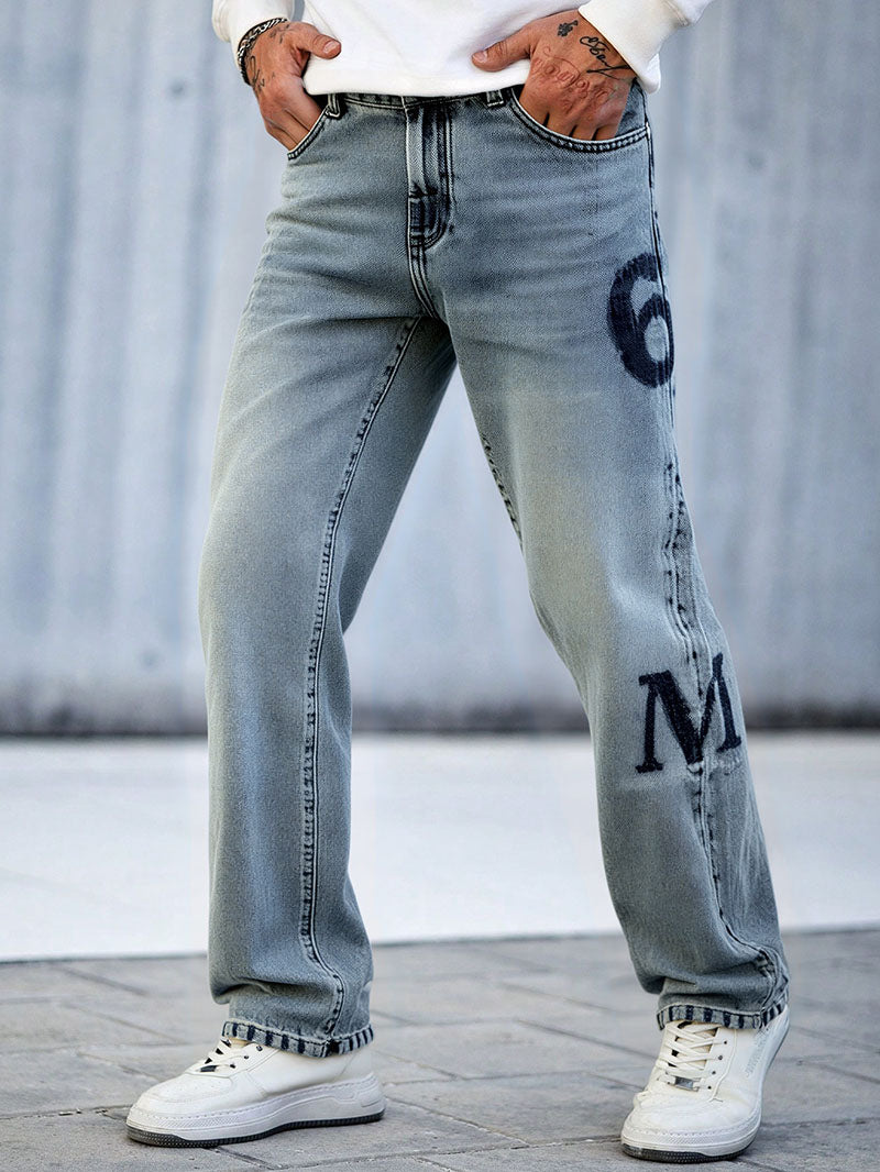Gerade geschnittene Herren-Hosen
