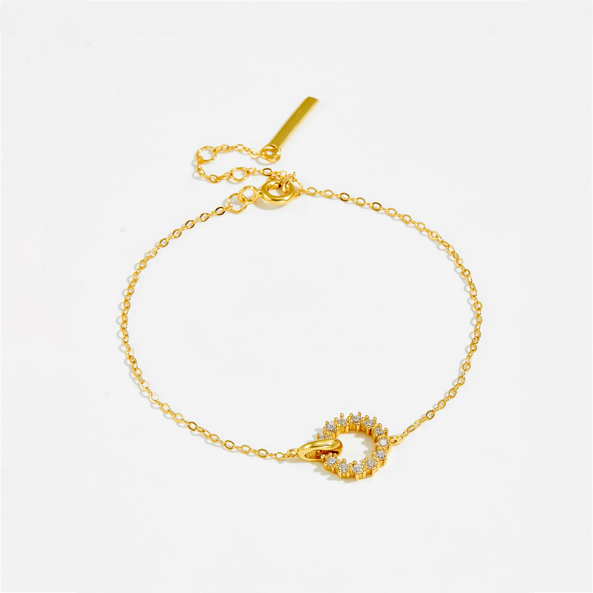 Armband aus 925er Silber mit Zirkonia – Bild 8 | LuxeStyle