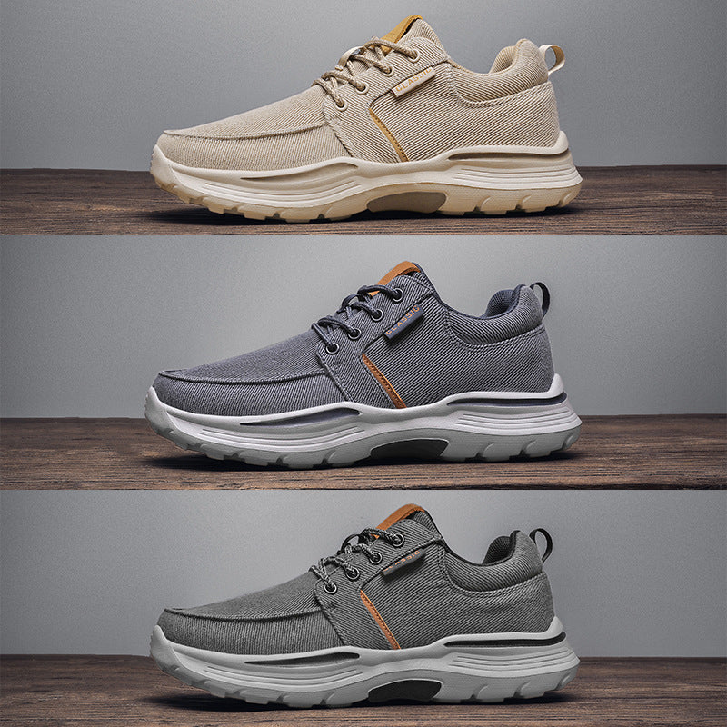 Canvas Schnür-Sneaker für Herren – Bild 20 | LuxeStyle