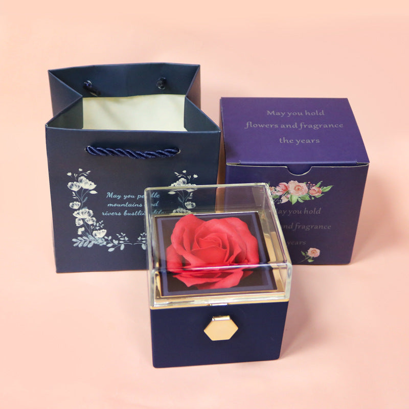 Rosenbox mit Drehfunktion
