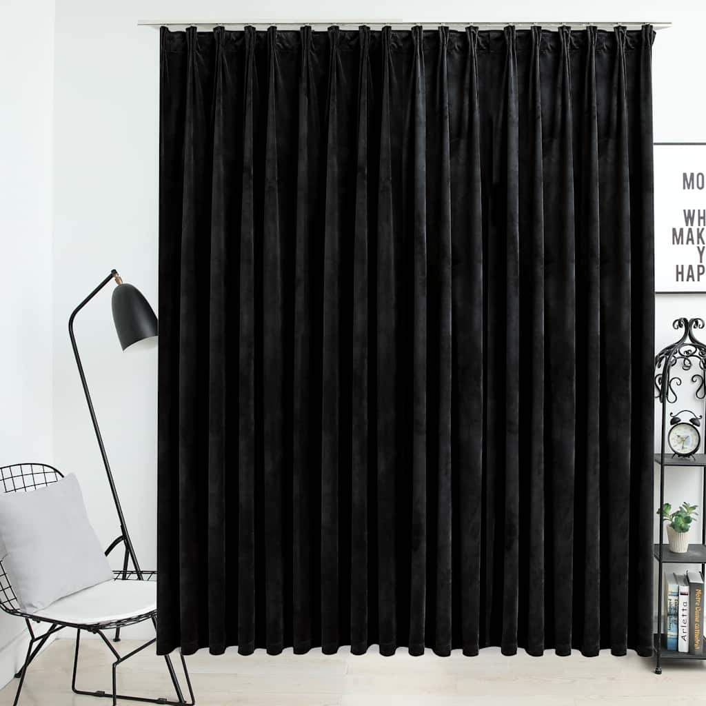 Velvet Blackout Vorhang mit Haken