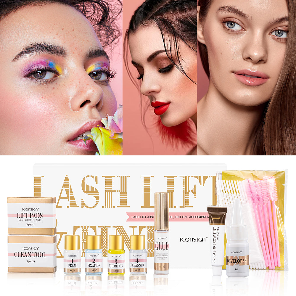 Wimpern- & Brauenfärbe- und Lifting-Kit