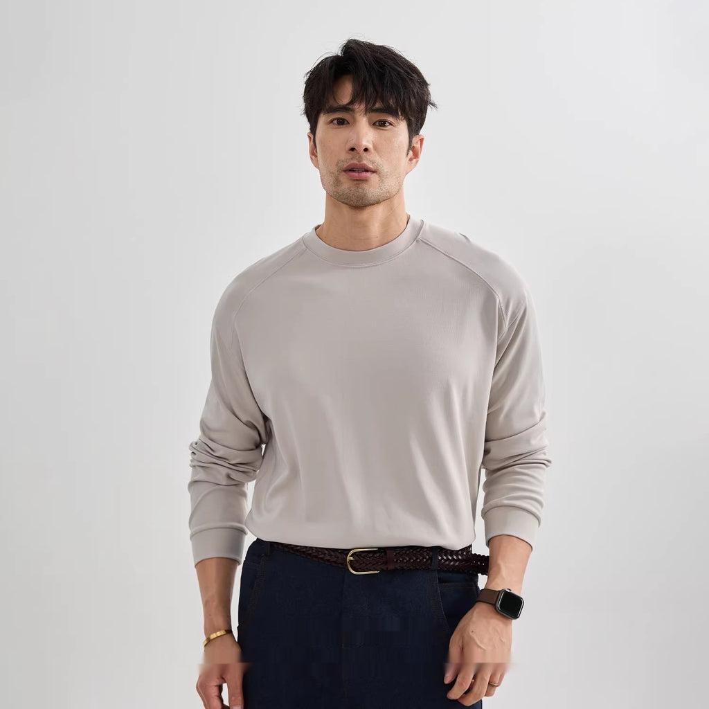 Langarmshirt im American-Style | LuxeStyle