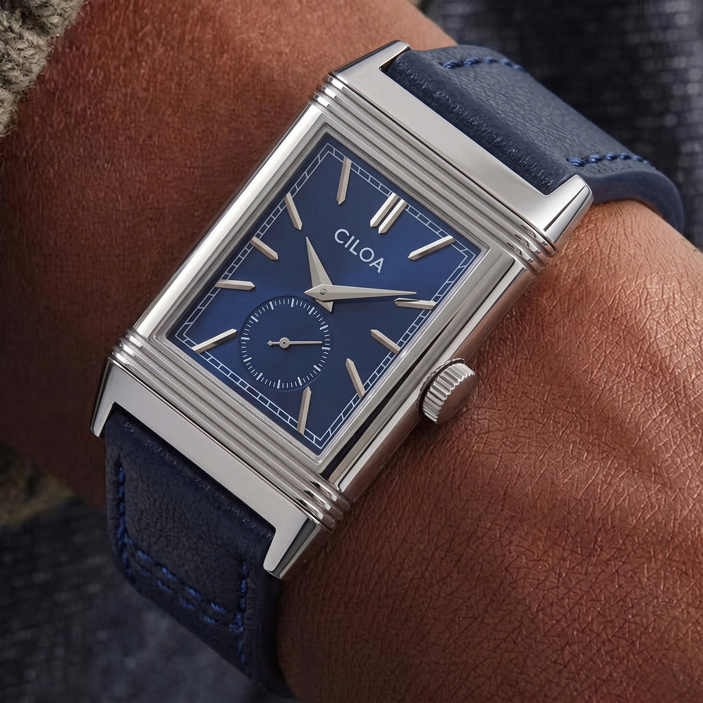 Männer-Quarz-Uhr mit quadratischem Zifferblatt – Bild 5 | LuxeStyle