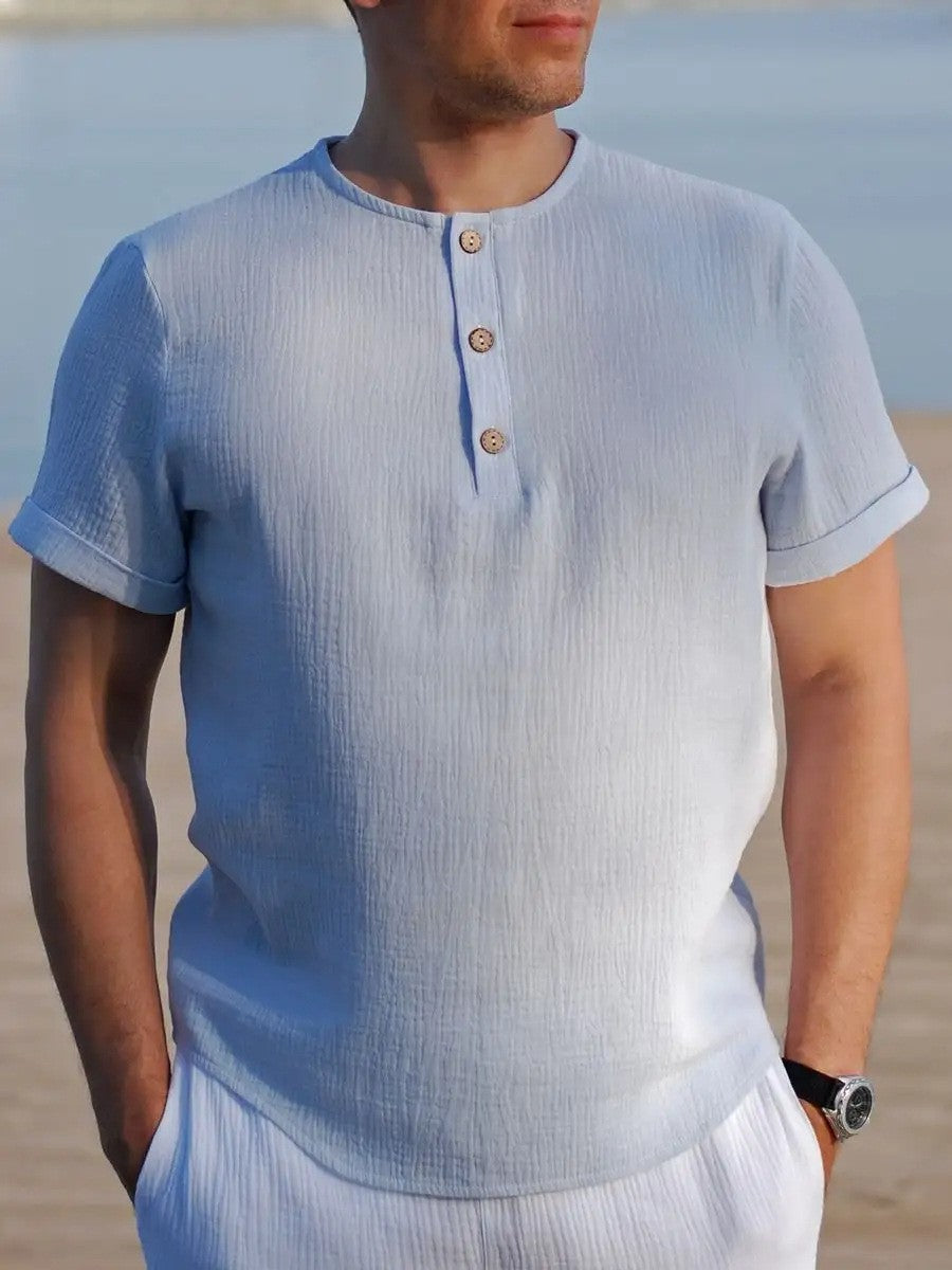 Herren-Sommershirt «Breeze» – leicht & atmungsaktiv