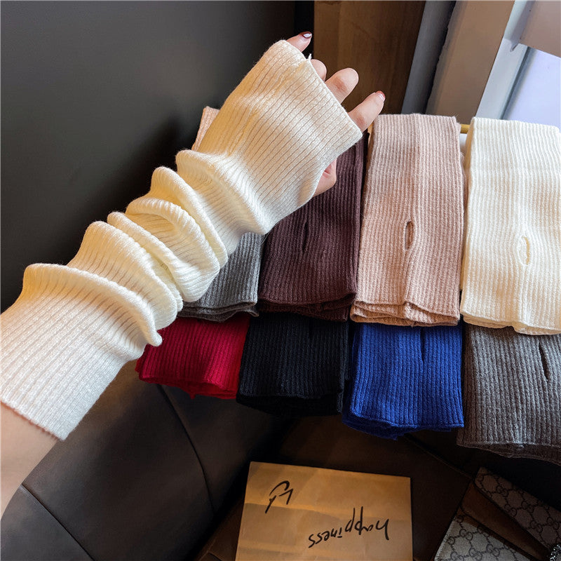 Vielseitige Strickstulpen für Damen