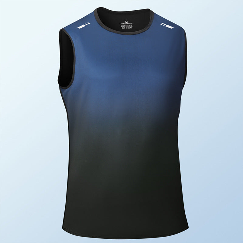 Ärmelloses T-Shirt für Outdoor-Training, Fitness & Basketball