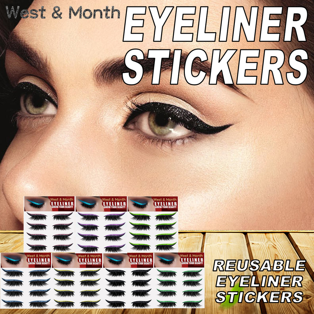 Wimpern- & Eyeliner-Sticker