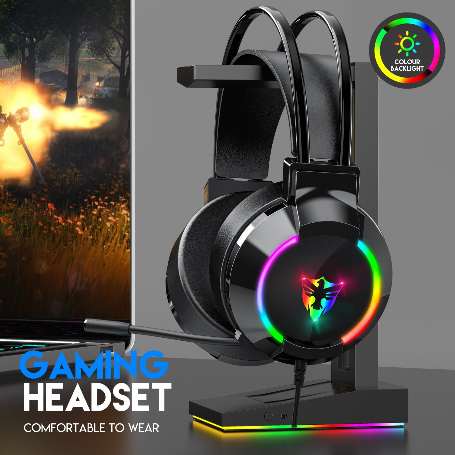 Gaming Headset mit USB-Anschluss