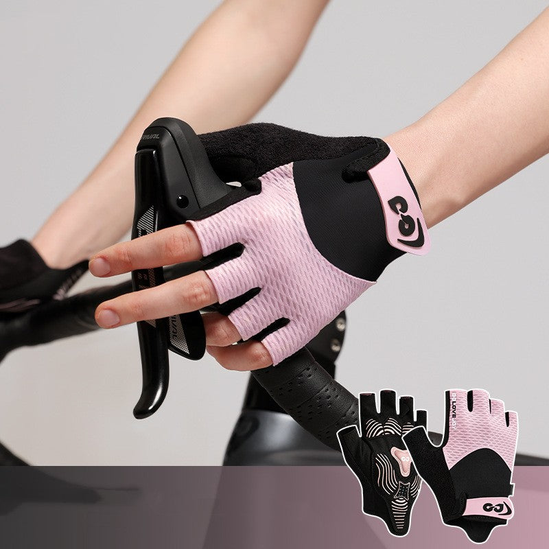 Kurze Velo-Handschuhe für Damen