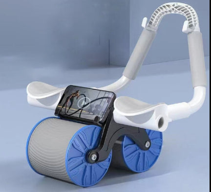 Bauchroller mit Automatik-Rebound & Yoga-Matte – Bild 3 | LuxeStyle