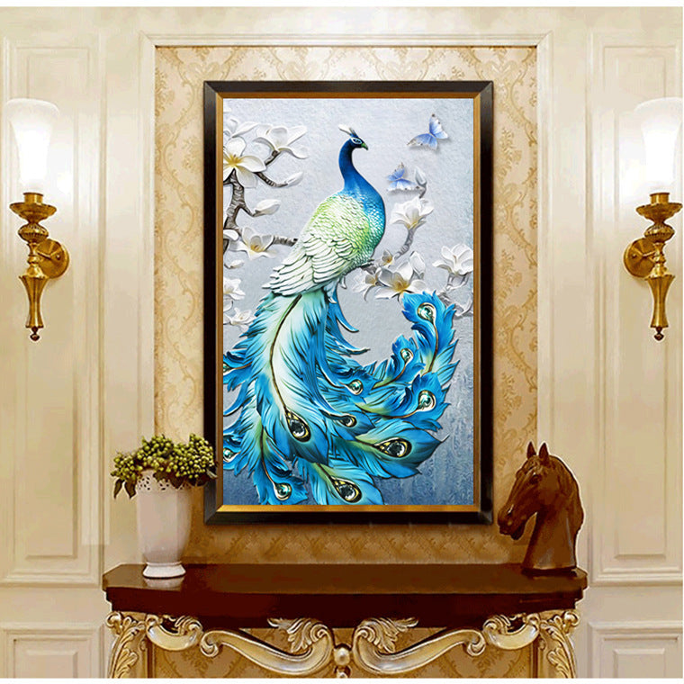 Diamond Painting – Pfau – Bild 5 | LuxeStyle