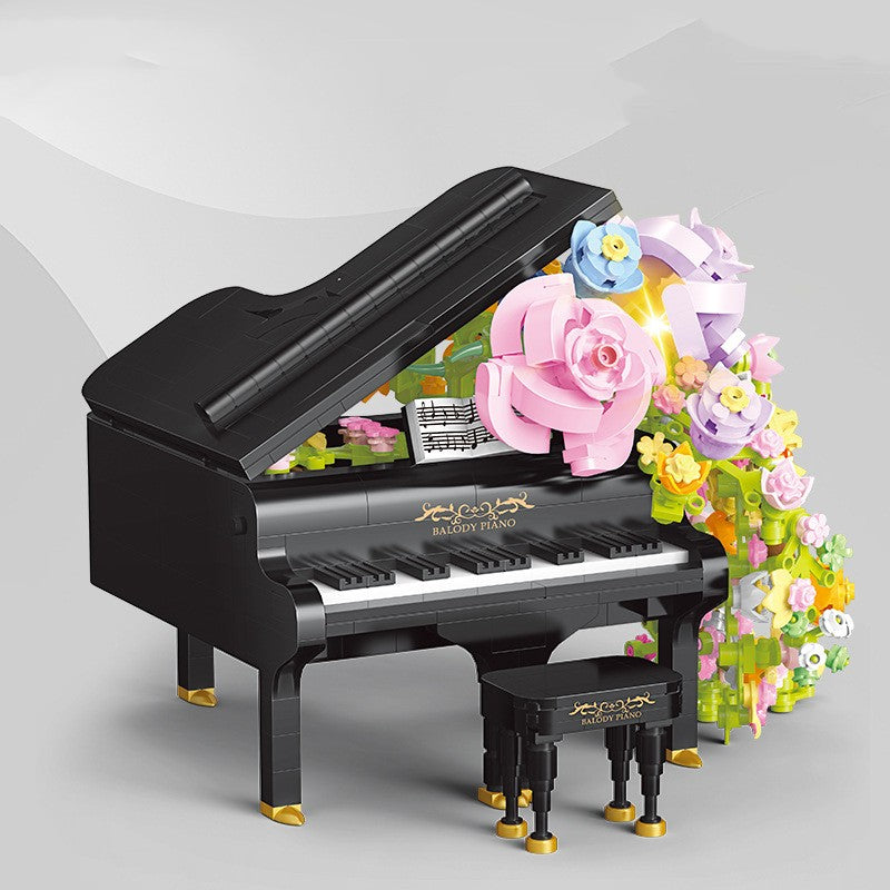 Kreatives Baustein-Set: Blumen-Violine – Bild 3 | LuxeStyle