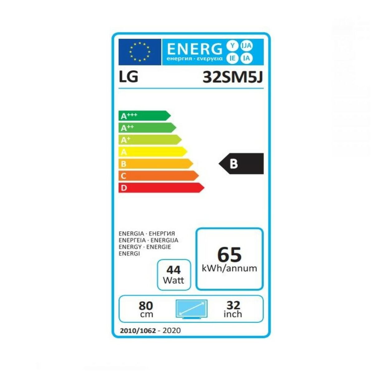 Videowall-Monitor LG 32SM5J-B Full HD 32" 32"