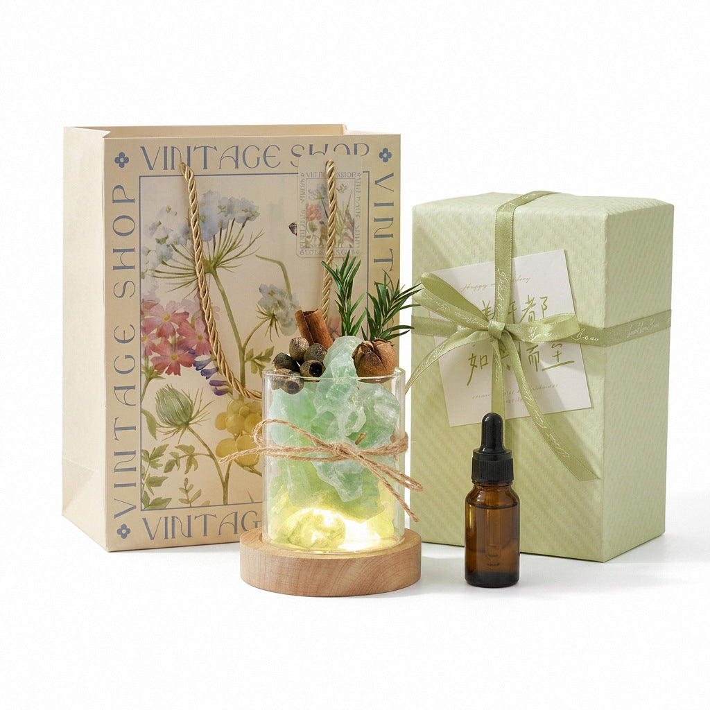 Aromatherapie-Set mit Diffusor-Steinen