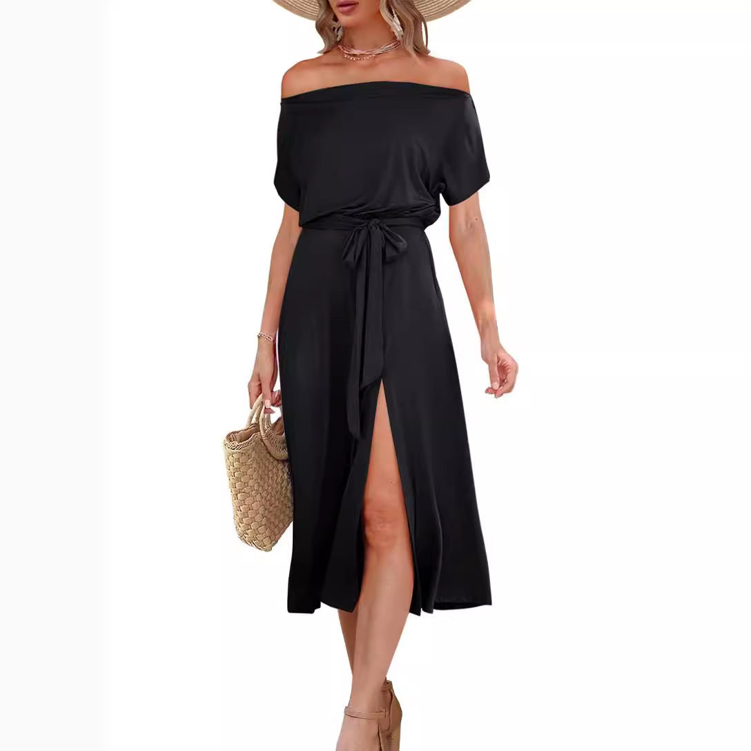 Elegantes Off-Shoulder Sommerkleid – Bild 2 | LuxeStyle
