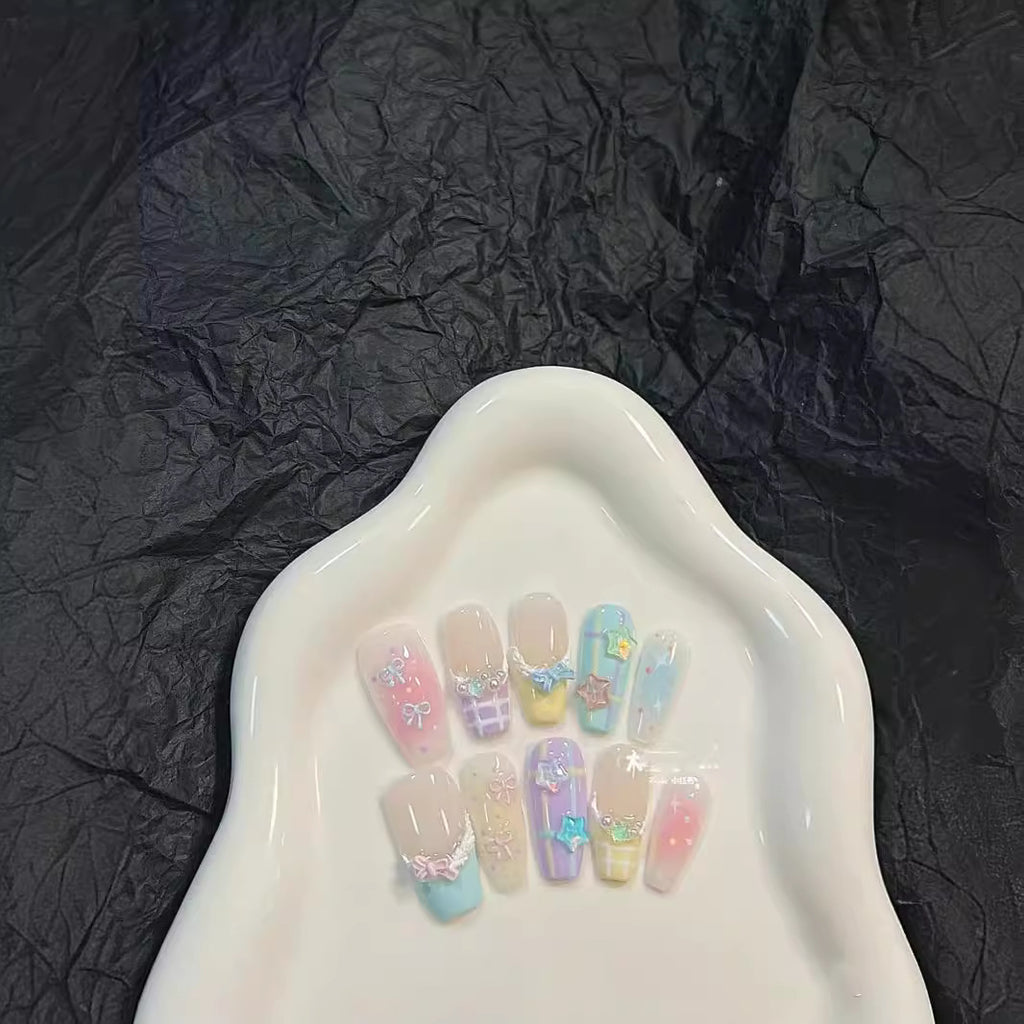 Press-on-Nails «Handmade» · wiederverwendbar