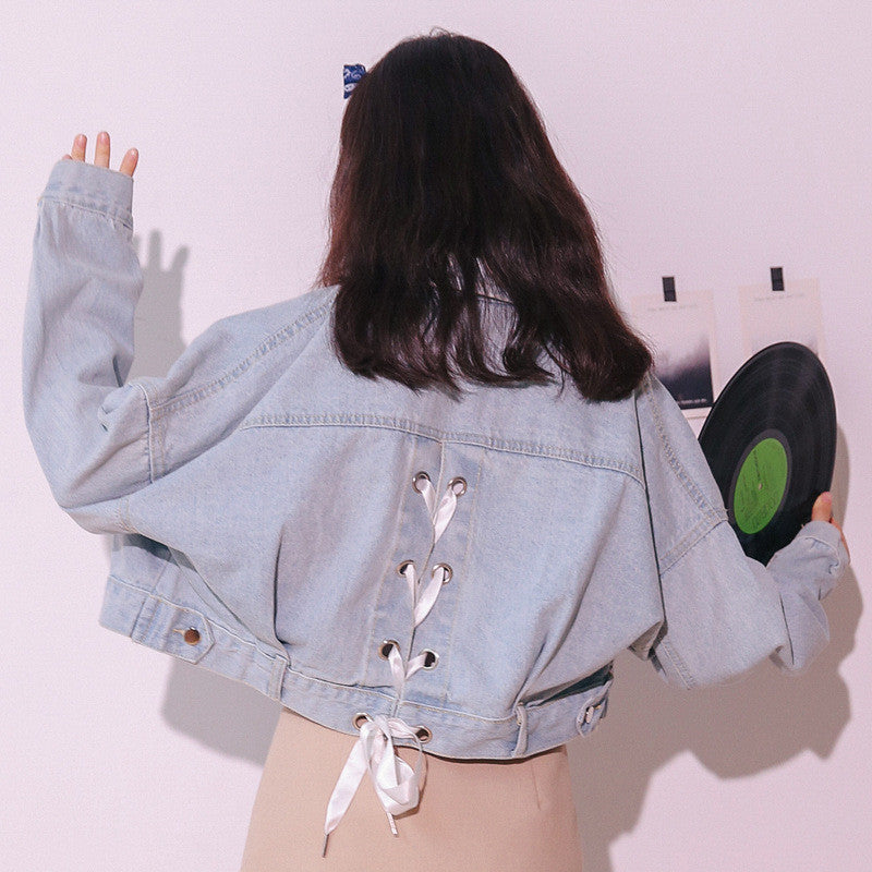Korean‑Stil Spitzenbluse mit langen Ärmel und lockerer Passform – Bild 5 | LuxeStyle