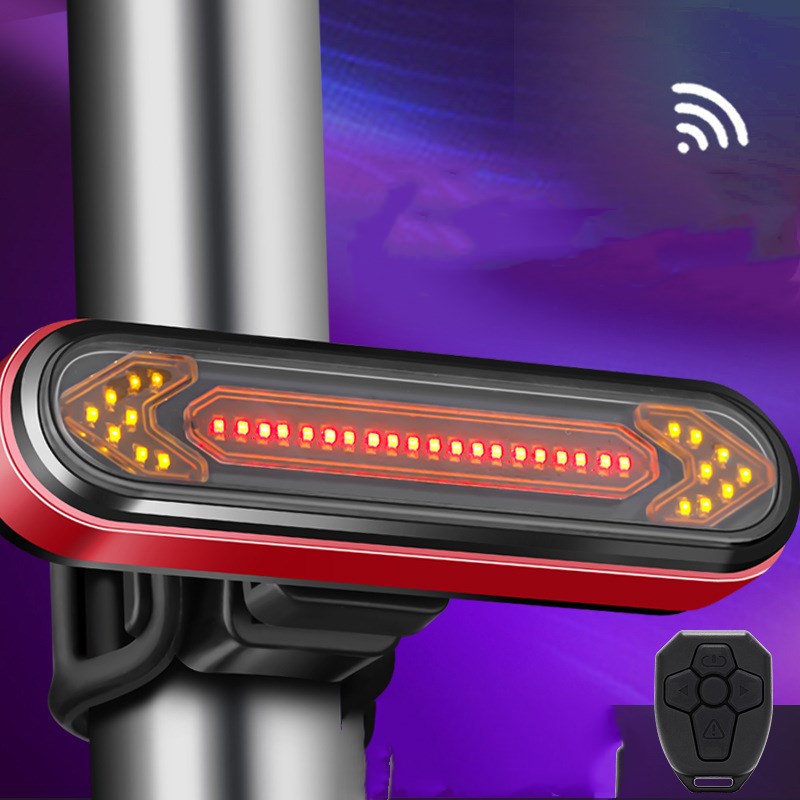 Fahrrad-Rücklichter mit Fernbedienung