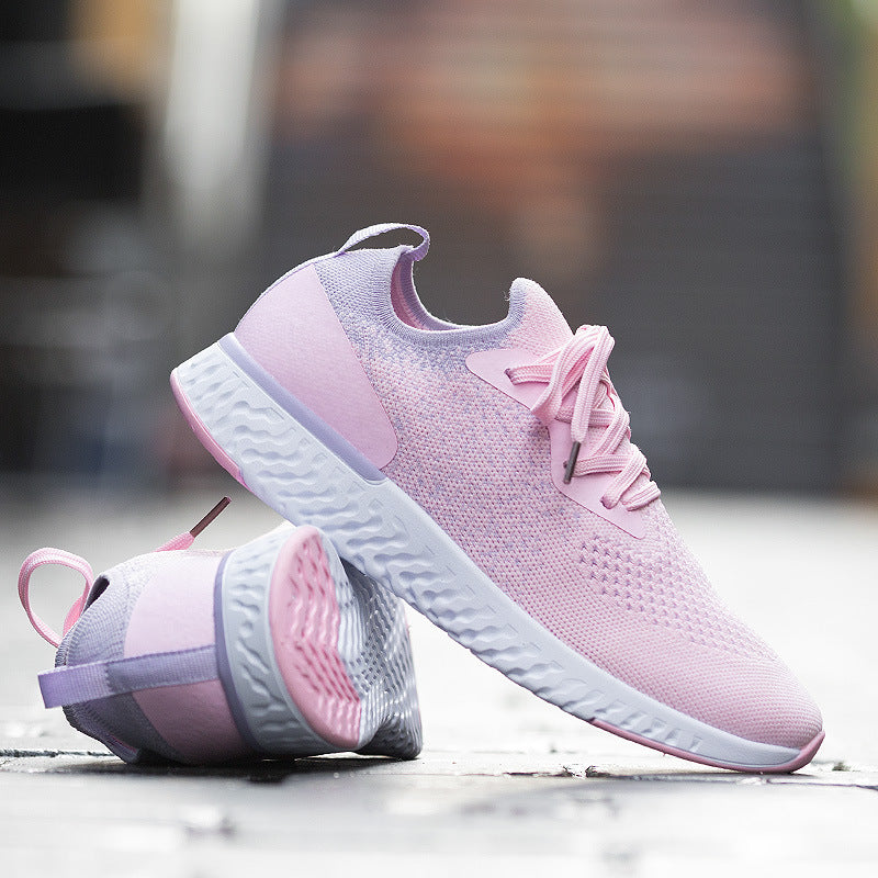 Leichte Freizeit-Sneaker mit weicher Sohle