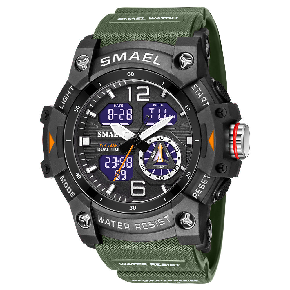 Robuste Dual-Display Outdoor-Uhr