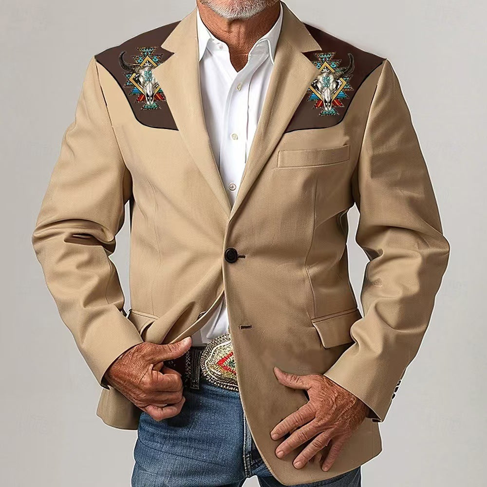 Freizeit-Jacke für Herren mit Print